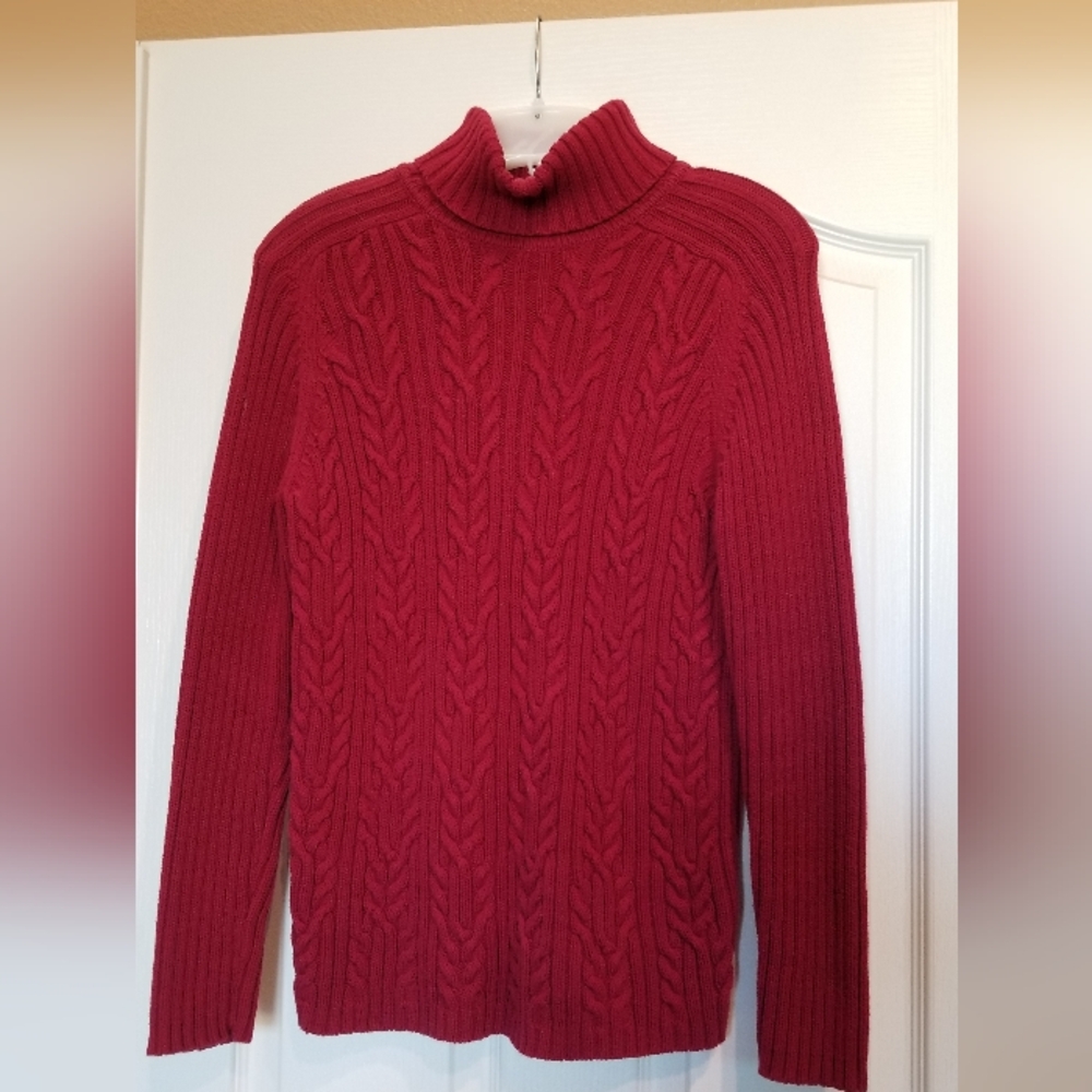 Cotton turtleneck
